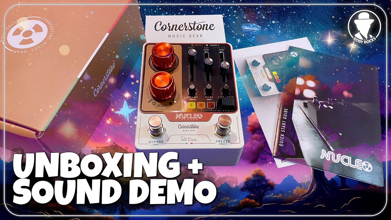 CORNERSTONE NUCLEO REVERB | Unboxing & Sound Test (No Talking