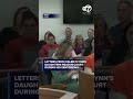 Letters from Caleb Flynn's daughters read in court during his sentencing for killing their mother