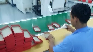 HM-ZD600 Automatic rigid box making Machine (Skype:sindyshuai)