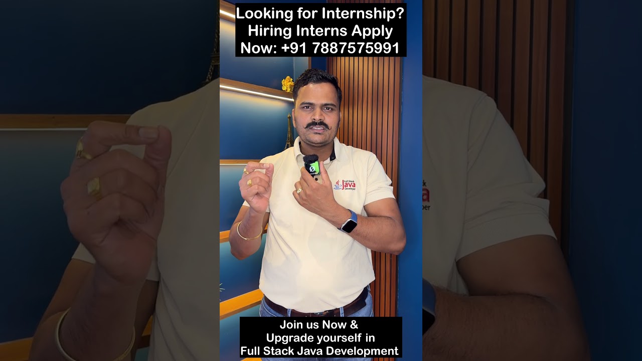 Internship Hiring 2026 | 2nd Year, 3rd Year & Final Year Students Apply Now! :+91 7887575991
