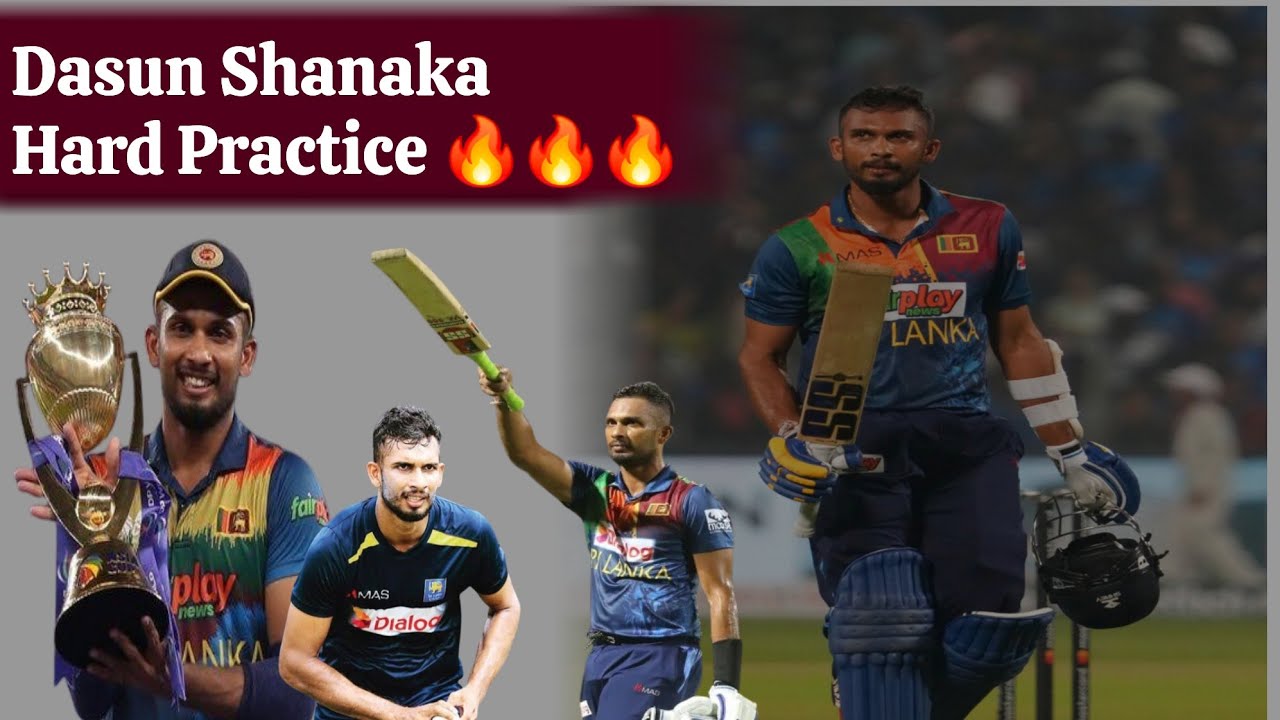 Dasun Shanaka Training Session | Power Hitting, All-Round Skills & Fitness Drills | WAHJOC Sports