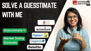 Guesstimate Questions for Business Analyst Interview | In Hindi | Market Sizing / TAM