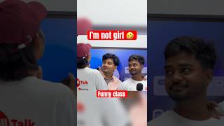 I’m not girl | Funny scene in class #welltalk #englishspeakingclassinlucknow #kaifsir #Funnyclass