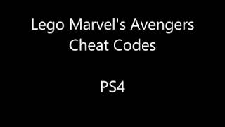 Lego Marvel's Avengers PS4 Cheat Codes