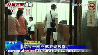 20150713中天新聞 地藏王菩薩也敢偷 宵小鑽洞竊百萬