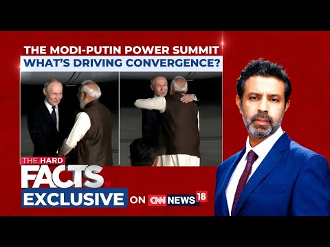PM Narendra Modi Receives Russian President Putin At Delhi's Palam Airport | #thehardfacts | News18 Episode cover