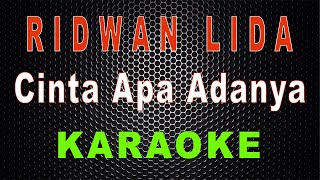 Ridwan LIDA - Cinta Apa Adanya (Karaoke) | LMusical