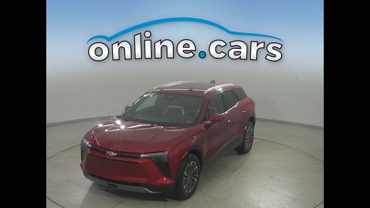 A60130HS Used 2024 Chevrolet Blazer EV Red Test Drive, Review, For Sale
