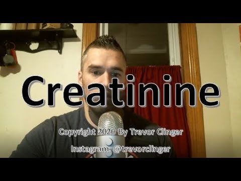 How To Pronounce Creatinine - YouTube