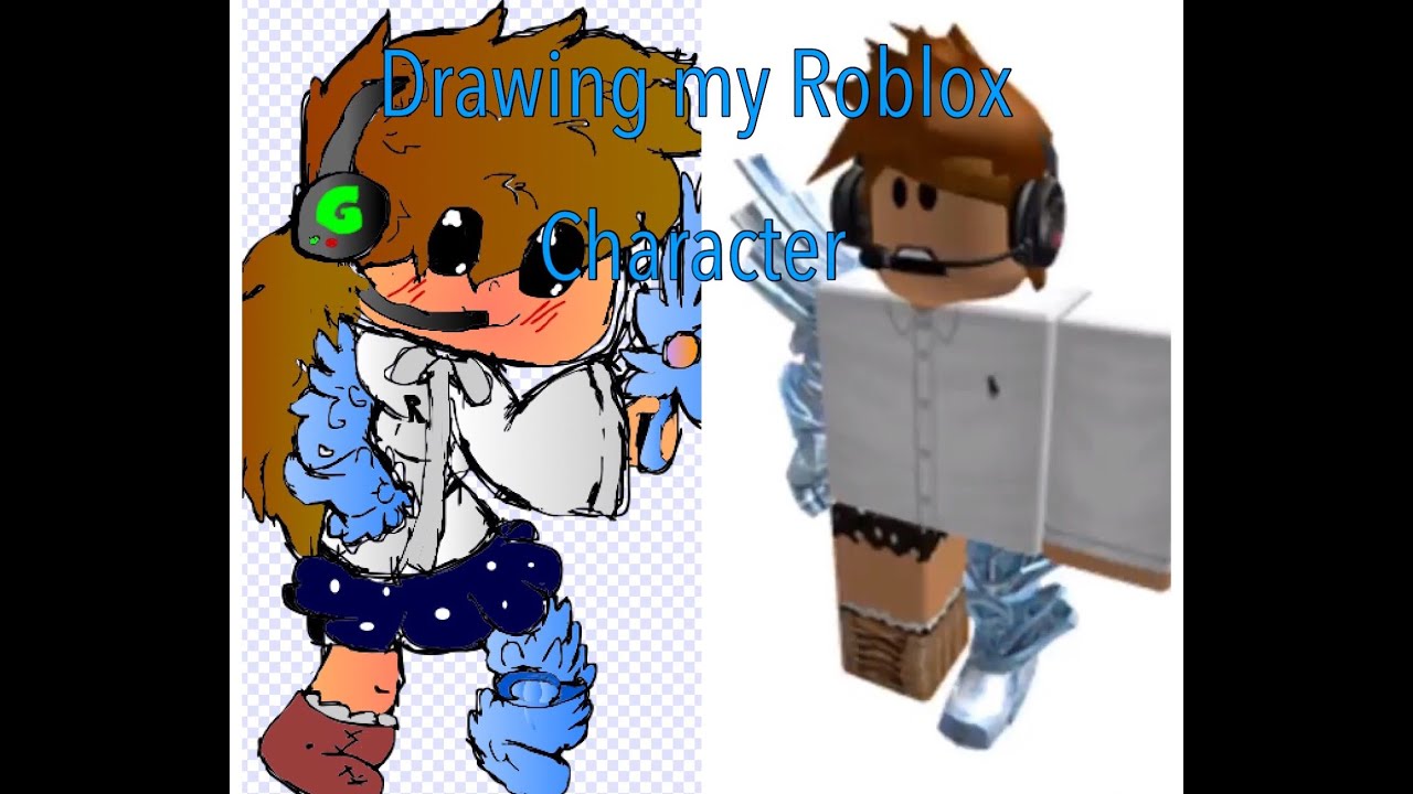 Roblox Character Drawing Part 1 By Erythia - drawing my roblox character by the philski workshop 2