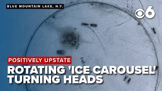 Rotating 'ice carousel' turning heads