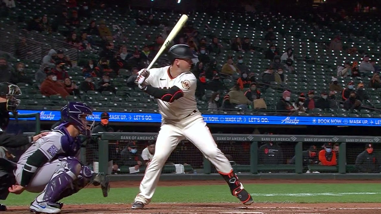Buster Posey Slow Motion Baseball Swing Home Run Hitting Mechanics Tips