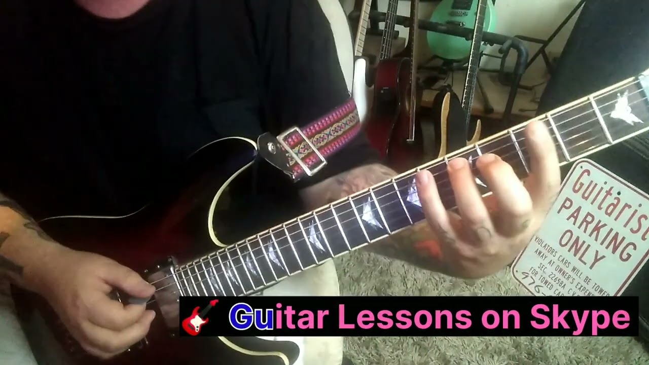 MOTLEY CRUE Jailhouse Rock Guitar Lesson + How to play YouTube