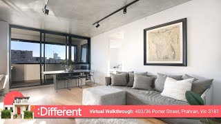 Virtual Walkthrough: 403/36 Porter Street, Prahran VIC 3181 Virtual Walkthrough: 403/36 Porter Street, Prahran VIC 3181
