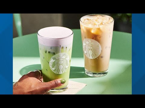 コーヒー Starbucks 2025 NWT Starbucks 2025 Vibrant Lime Green Purple White Stripe