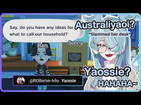Elira laughed and slammed her desk because she used 'Yaossie' as Ren & Sonny's household name😂😭