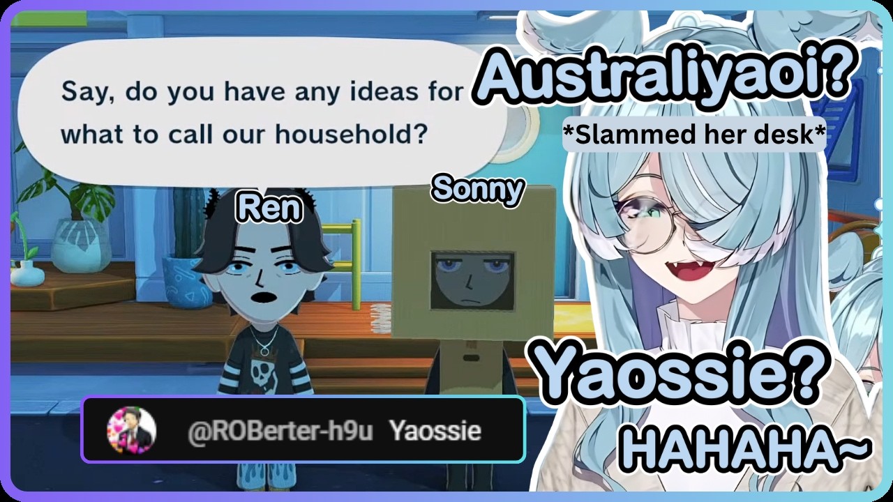 Elira laughed and slammed her desk because she used 'Yaossie' as Ren & Sonny's household name😂😭