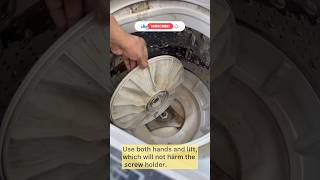 Quick Clean your Washing Machine internal components and filters
