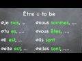 French Conjugation Song - Être - Celtic Music - YouTube