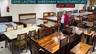 Long Lasting Sheesham wood furniture from Manufacturer at Factory Price Space saving Dining Sofa Bed