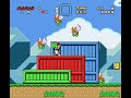 Super Mario Bros. 3: As Dinosaur Land (SNES Hack) Grass Land 1