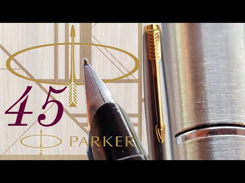 papier Broken Parker グレー Parker 45 Restoration - YouTube
