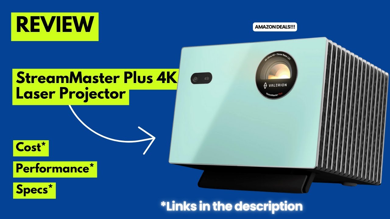 Streammaster Valerion StreamMaster Plus Review | 4K Laser Projector with 240Hz ...