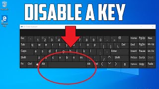 How to Disable/Block a Key in Your Windows 10 Keyboard screenshot 2