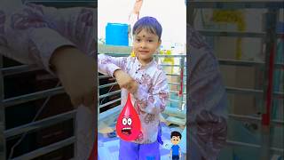 Anaya Popping Crying water Balloon ✨👀 | #shorts #youtubeshorts #trending #shortsfeed #bimladeviji999