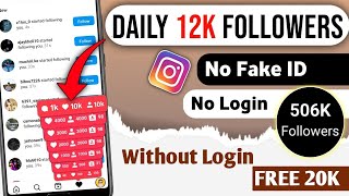 unlimited instagram followers 100% Free screenshot 3