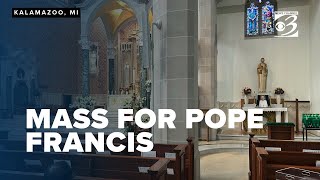 'Giving thanks for his pontificate' local mass praying over the legacy of Pope Francis
