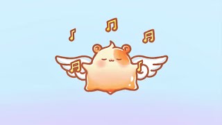 Hey Angel ~ Fly with Hammy ! [ 1HR cute study lofi mix ]