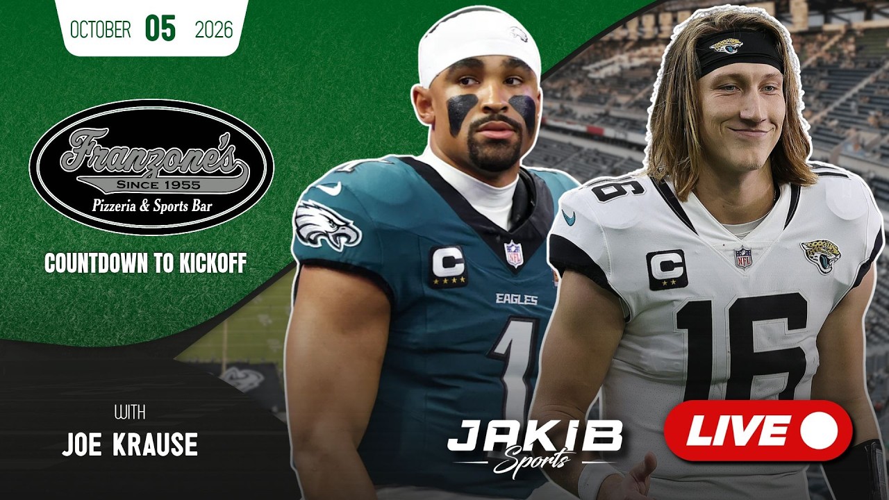LIVE: Eagles Week 4 Recap & Jaguars Game Preview From Franzone’s Pizzeria w/ Joe Krause