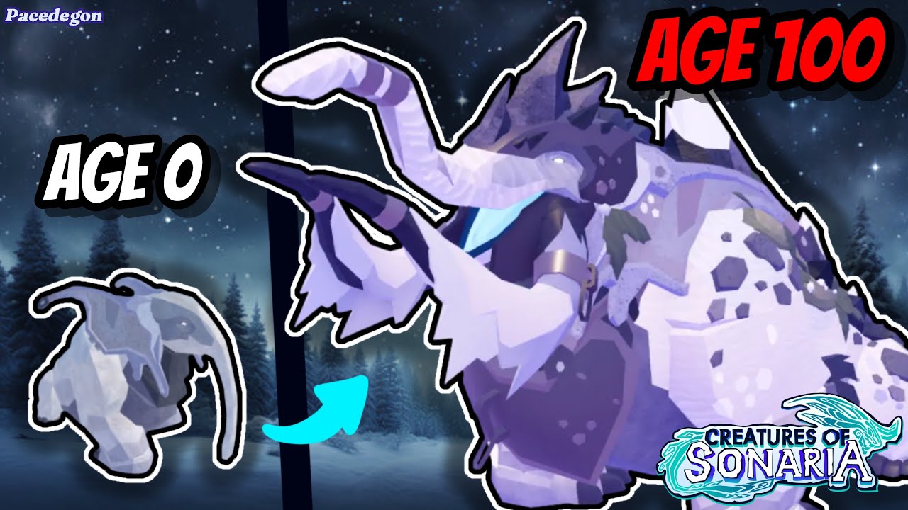 Pacedegon 🐘 Creatures of Sonaria 🍄