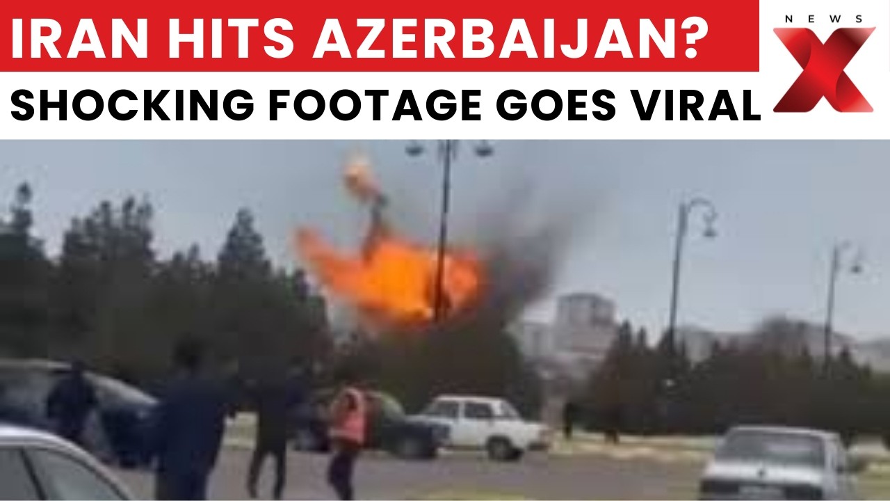 First Caucasus Strike! Iran Drone Hits Azerbaijan’s Nakhchivan Airport | NewsX