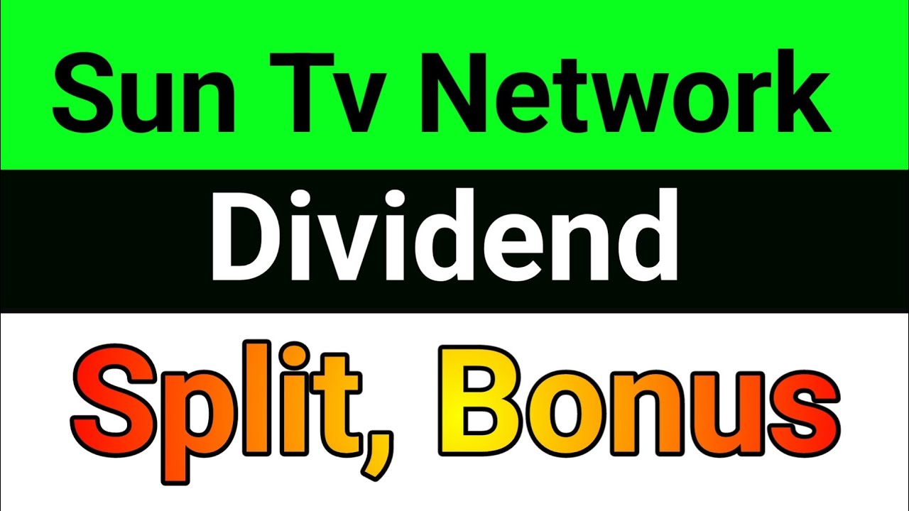 Sun Tv Network share latest news🚀Sun Tv Network share dividend, split, bonus