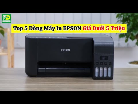 Máy In Màu Epson L210 - Top 5 Máy In Epson Giá Dưới 5 Triệu