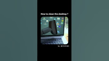 How to Clean Your Desktop 😂 #computer #memes #funny #comedy #computertips