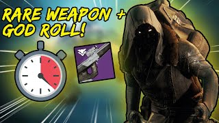 XUR Has A GOD ROLL And a VERY Rare Weapon For Sale...