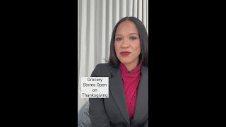 Stores open on Thanksgiving
