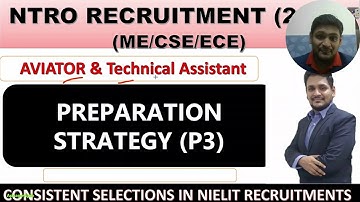 NTRO TECHNICAL ASSISTANT EXAM PREPARATION STRATEGY (2023)