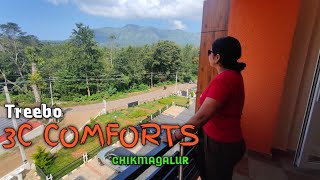 Treebo 3C Comforts hotel in Chikmagalur| 3 star hotel| 3C comforts | Best Hotel | Food | Room Tour 🤩