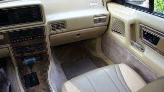 1984 Lincoln Mark 7 V11 Bill Blass Edition 2 Owner