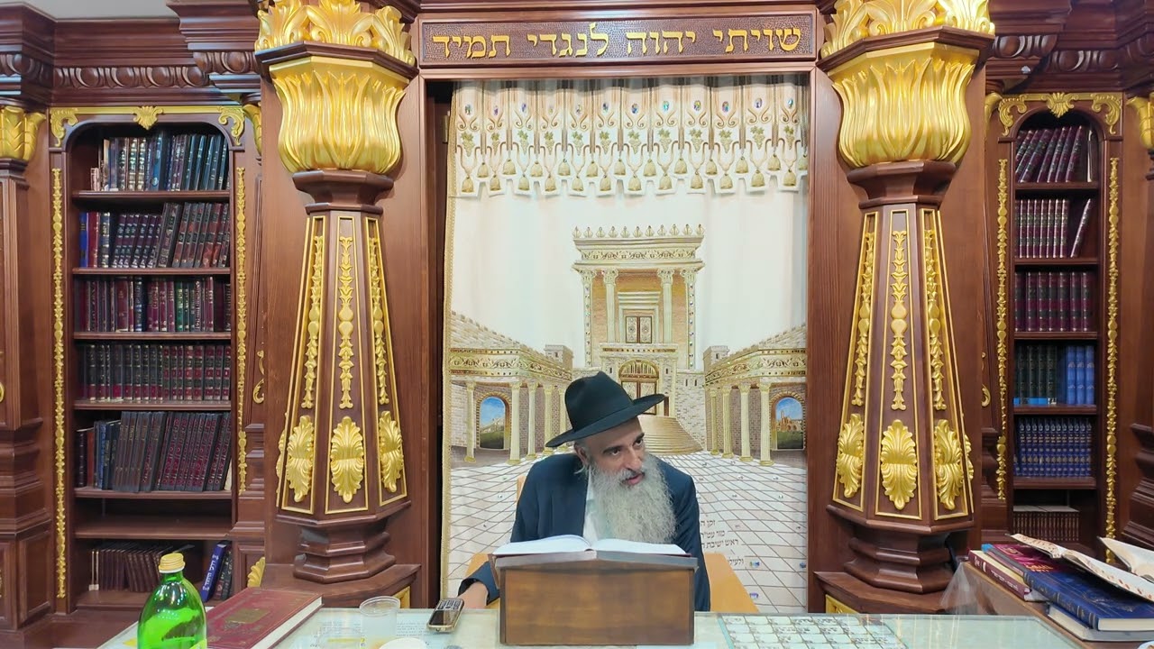 הרב מאיר דוד שמואלי שליט"א - הלכות שבת שולחן ערוך סימן שי"ג סעיף ה'