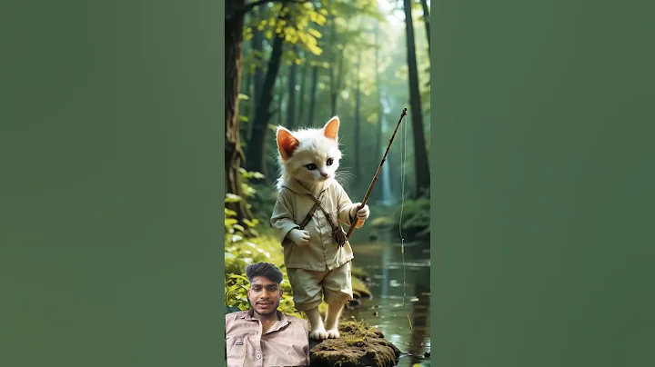 Watch the video about Ai video #cat #cute #cutecat #funnycats #kucing #catshorts #cats #funny #bhojpurisong