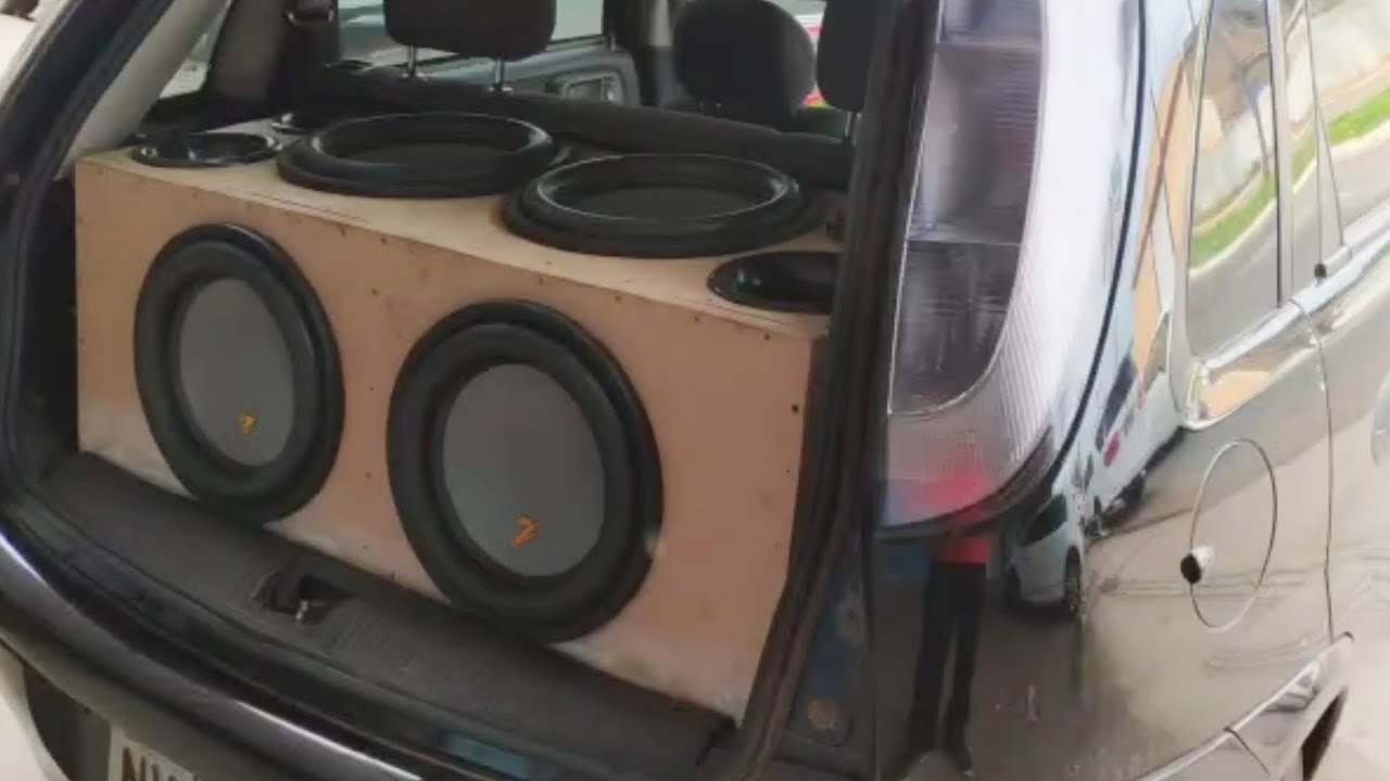 4 сабвуфера ZETTA AUDIO по 800 RMS играют очень громко = ILOVEBASSBR