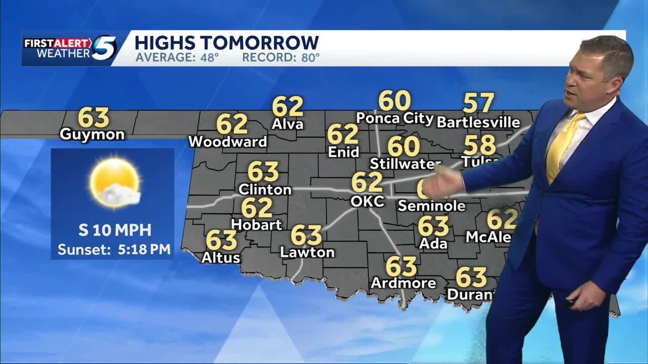 December 30,2025: Mild end to 2026. Rain chances on the way