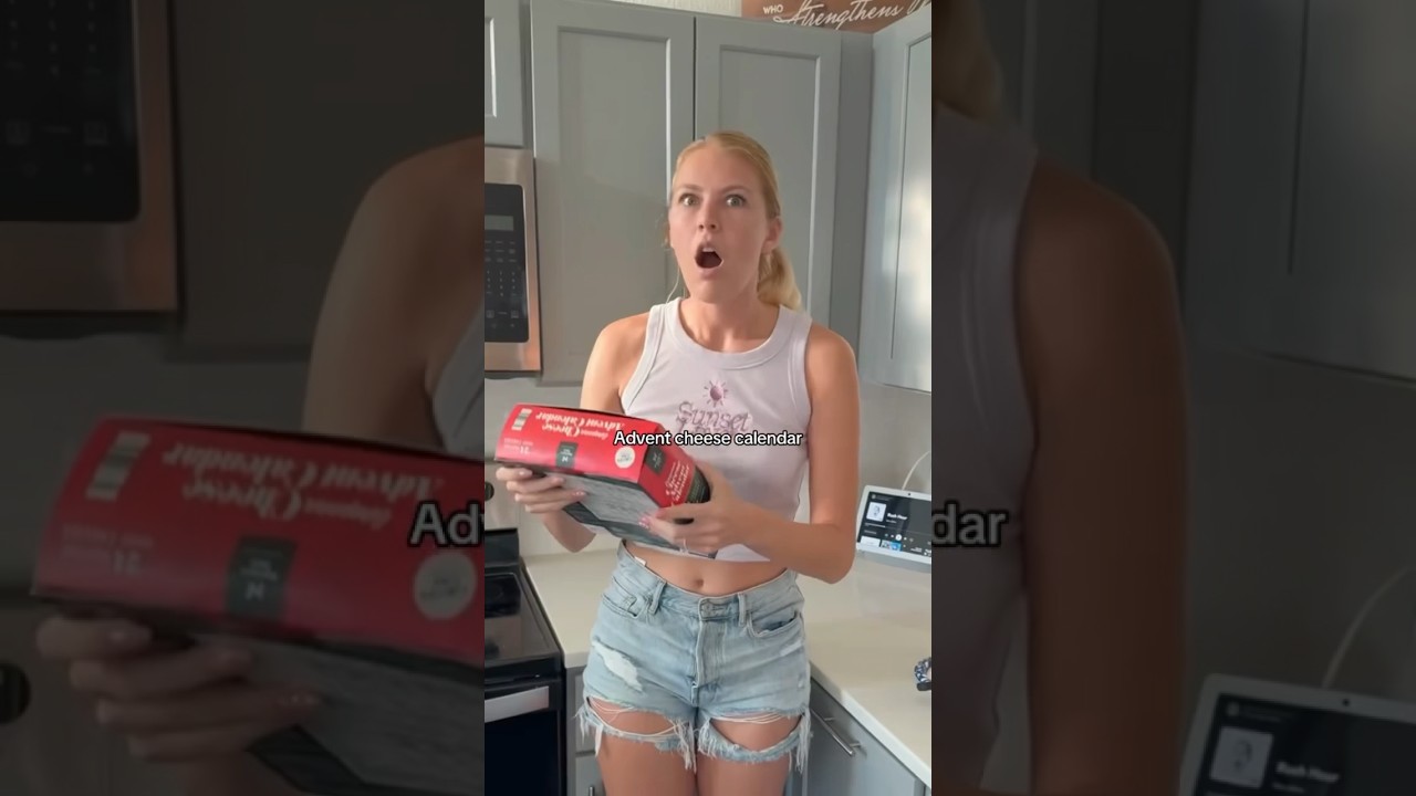 Surprising my Wisconsin fiancé with an advent cheese calendar 🧀😂