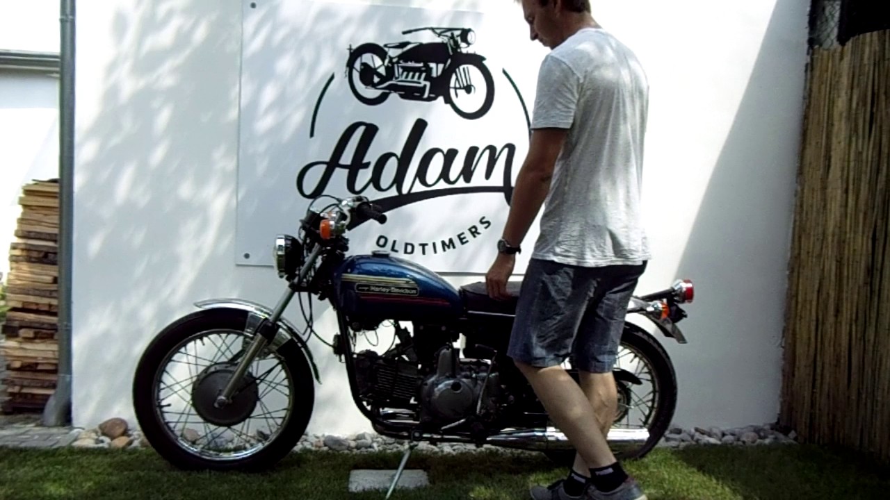 Harley Davidson SS 350, r.v. 1976