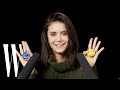 Nina dobrev explores asmr  w magazine